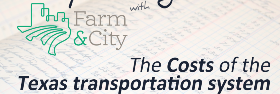 The Costs of the Texas transportation system